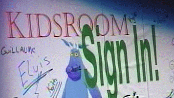 KidsRoom sign in sheet